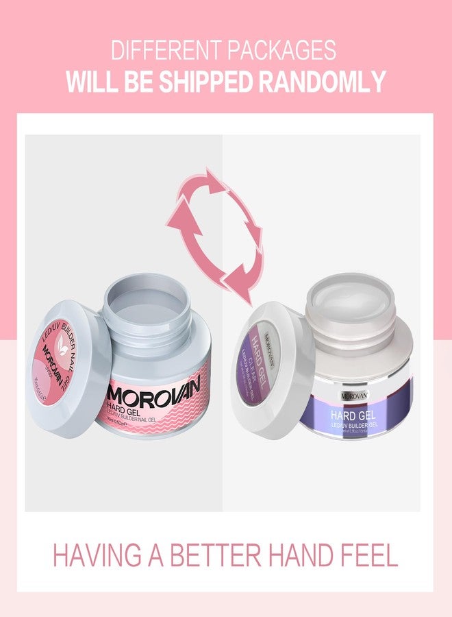 Morovan Builder gel Nail Enhancement Set -3-color UV gel - Image 3